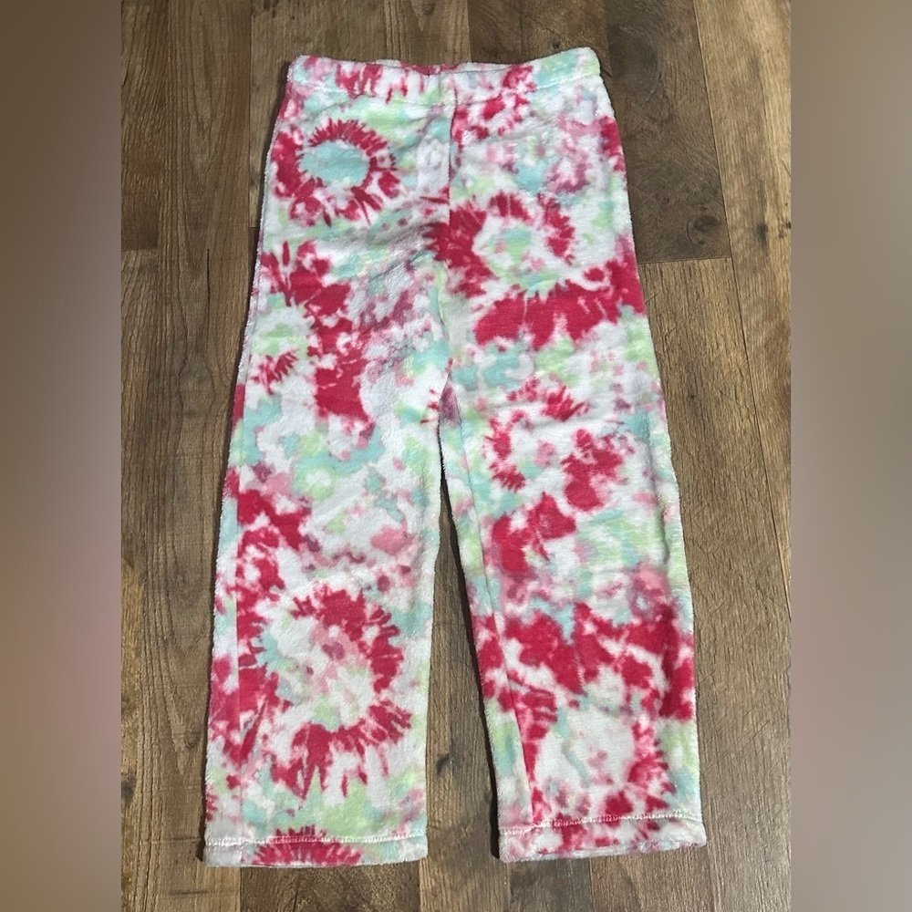 Tie Dyed Kids Fleece Pajama Pants